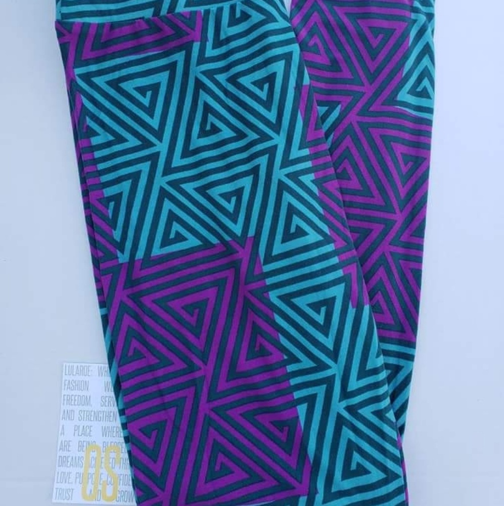 Nwt Lularoe Os Leggings - Picture 1 of 2